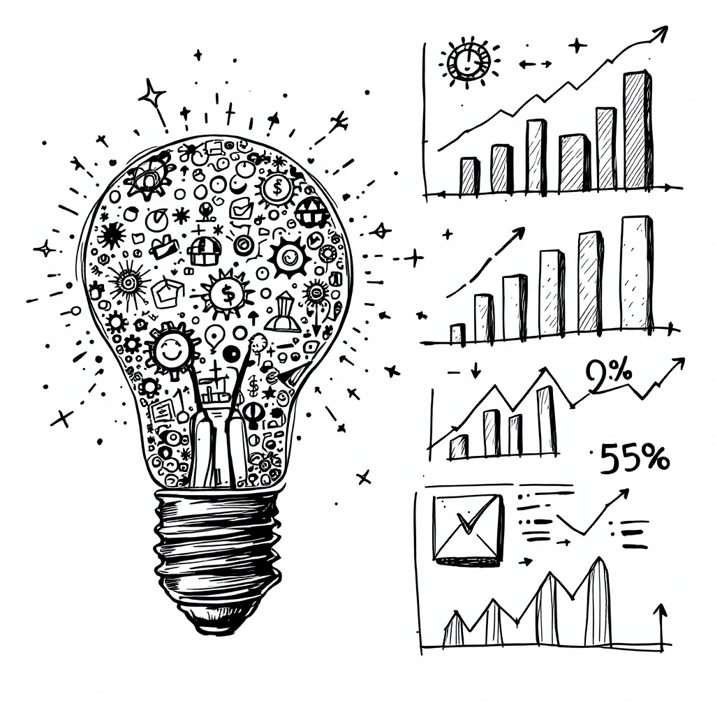 Meeting facilitation to generate new and fresh viable ideas, like Customer Journey mapping