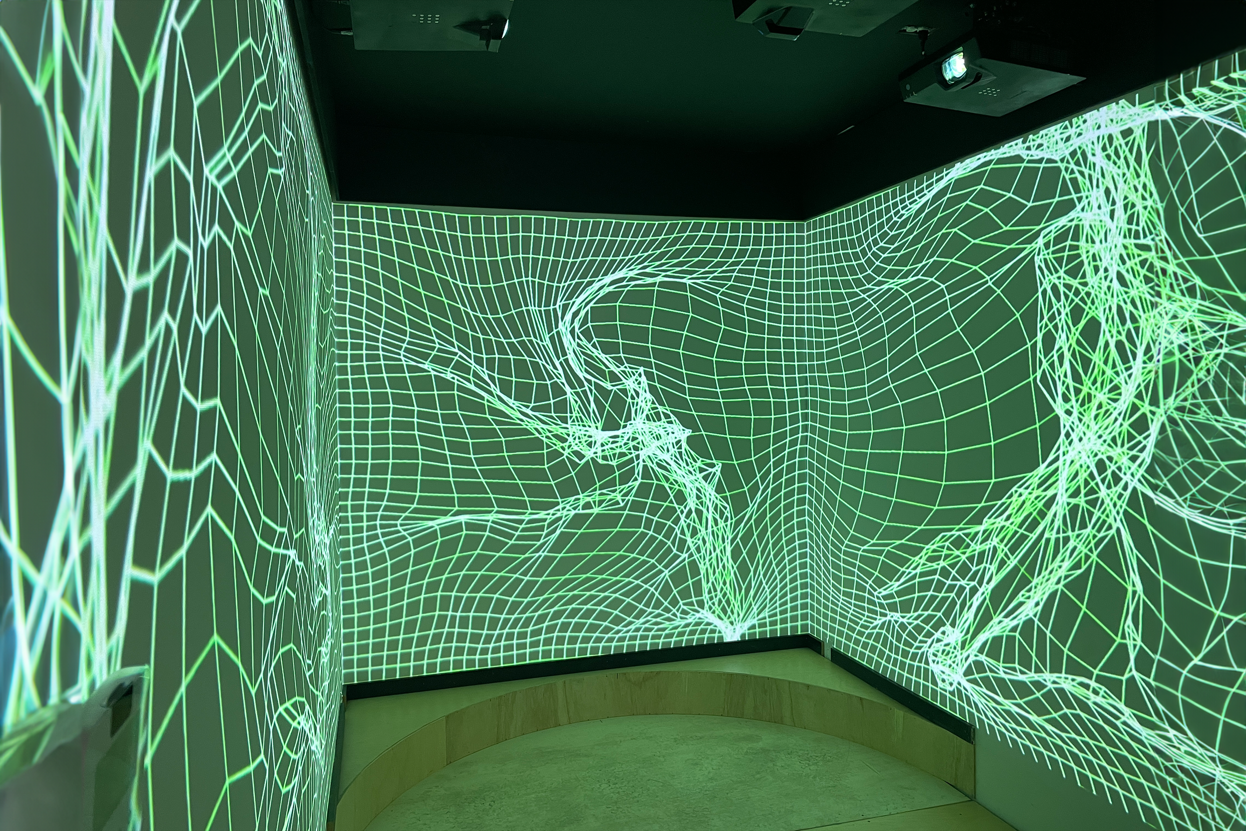 Immersive Projection on Office Wall